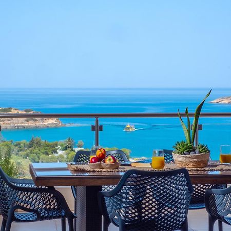 Thea Panoramic Sea View Apartamento Agios Nikolaos Exterior foto