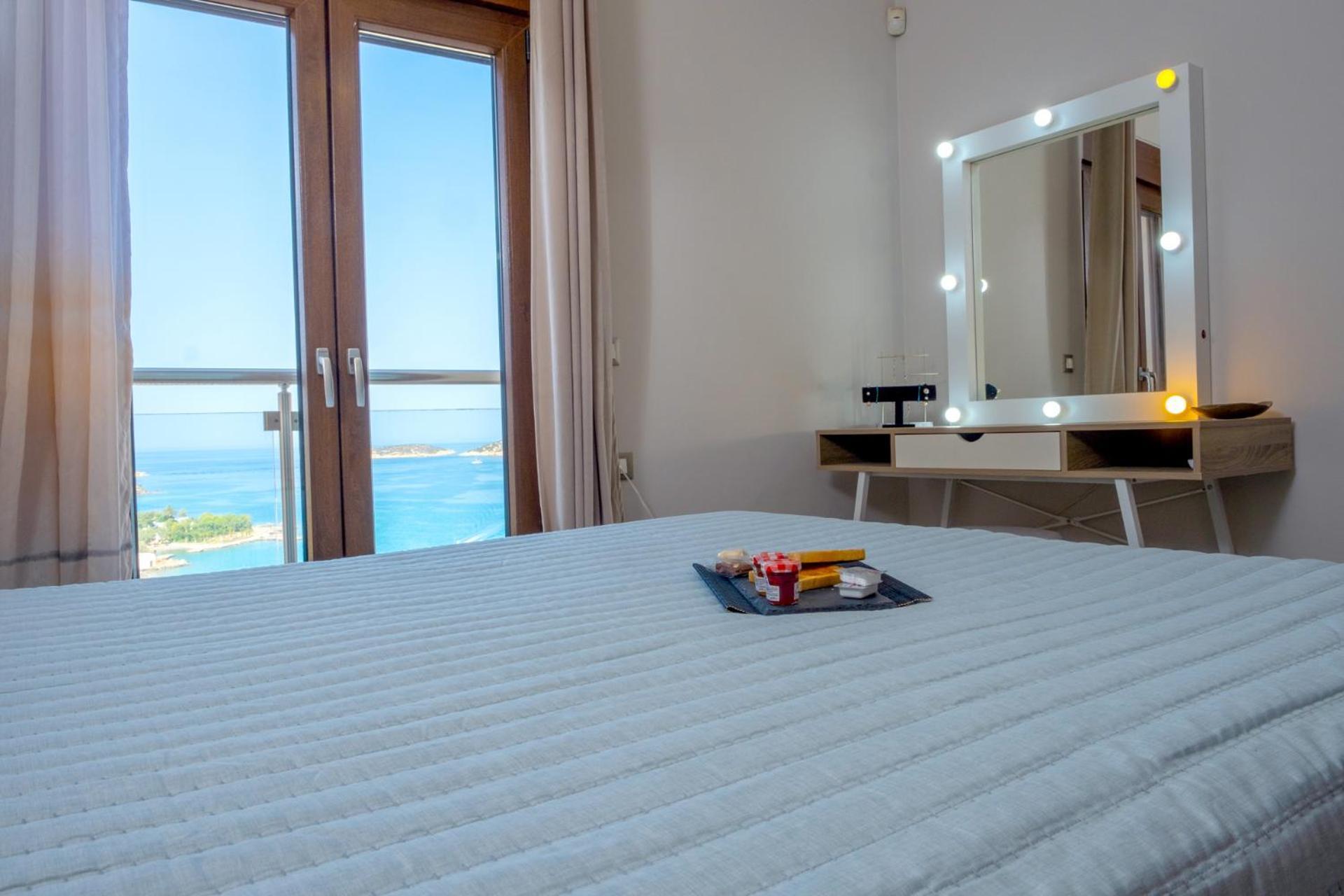 Thea Panoramic Sea View Apartamento Agios Nikolaos Exterior foto